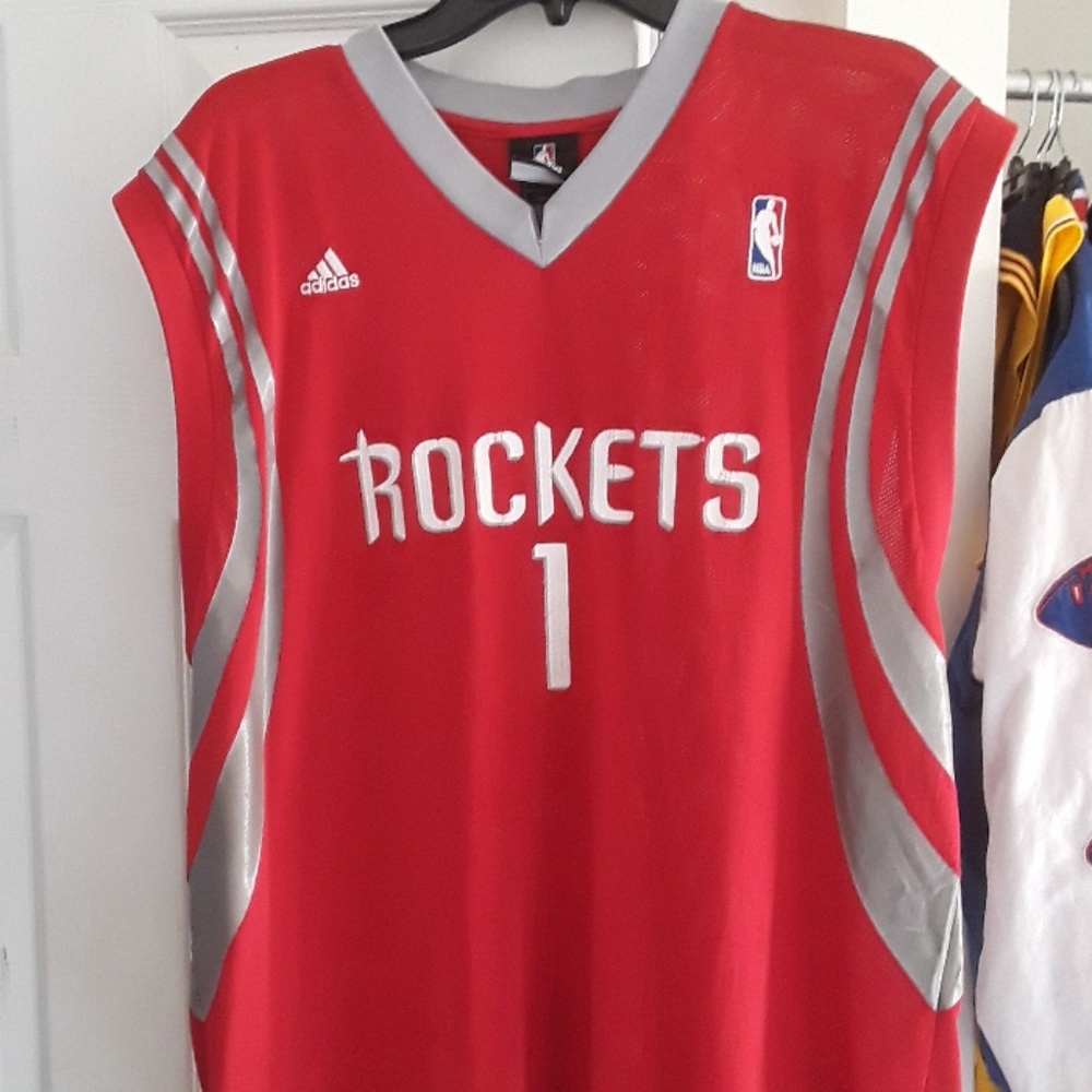 Vintage adidas houston tracy mcgrady Jersey